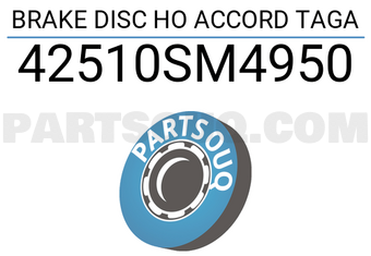 TAGA 42510SM4950 BRAKE DISC HO ACCORD TAGA