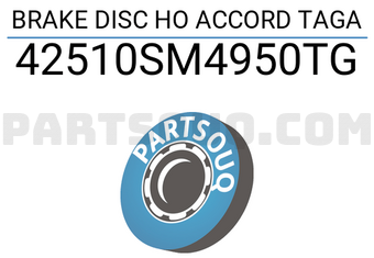 TAGA 42510SM4950TG BRAKE DISC HO ACCORD TAGA