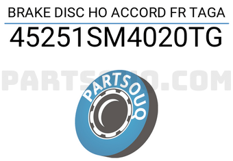 TAGA 45251SM4020TG BRAKE DISC HO ACCORD FR TAGA