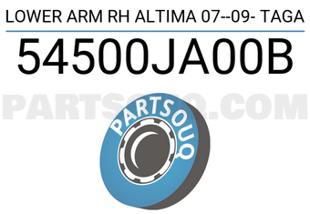 TAGA 54500JA00B LOWER ARM RH ALTIMA 07--09- TAGA