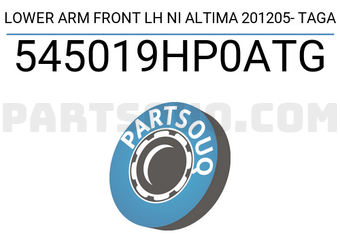 TAGA 545019HP0ATG LOWER ARM FRONT LH NI ALTIMA 201205- TAGA