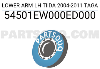 TAGA 54501EW000ED000 LOWER ARM LH TIIDA 2004-2011 TAGA