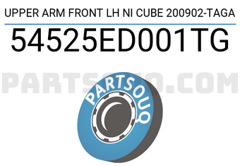 TAGA 54525ED001TG UPPER ARM FRONT LH NI CUBE 200902-TAGA