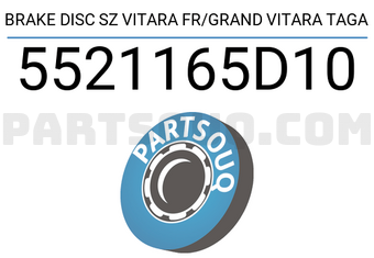 TAGA 5521165D10 BRAKE DISC SZ VITARA FR/GRAND VITARA TAGA