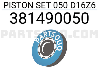 TEIKIN 381490050 PISTON SET 050 D16Z6