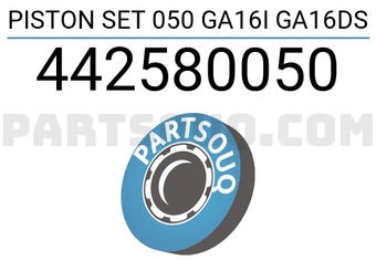 TEIKIN 442580050 PISTON SET 050 GA16I GA16DS