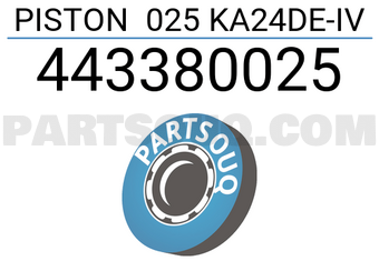 TEIKIN 443380025 PISTON SET 025 KA24DE-IV (SET OF 1)