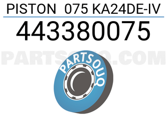 TEIKIN 443380075 PISTON SET 075 KA24DE-IV (SET OF 1)