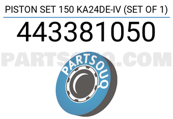 TEIKIN 443381050 PISTON SET 150 KA24DE-IV (SET OF 1)