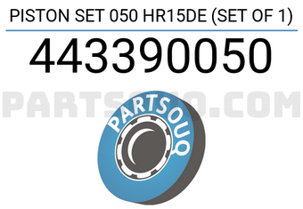 TEIKIN 443390050 PISTON SET 050 HR15DE (SET OF 1)