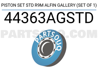 TEIKIN 44363AGSTD PISTON SET STD R9M ALFIN GALLERY (SET OF 1)