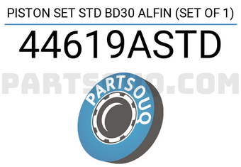 TEIKIN 44619ASTD PISTON SET STD BD30 ALFIN (SET OF 1)
