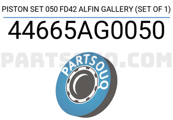 TEIKIN 44665AG0050 PISTON SET 050 FD42 ALFIN GALLERY (SET OF 1)