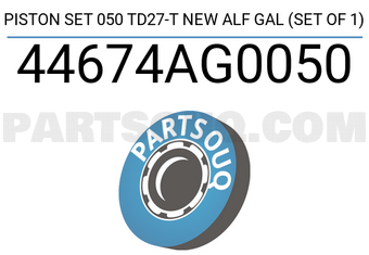 TEIKIN 44674AG0050 PISTON SET 050 TD27-T NEW ALF GAL (SET OF 1)