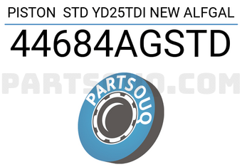 TEIKIN 44684AGSTD PISTON SET STD YD25TDI NEW ALFGAL (SET OF 1)