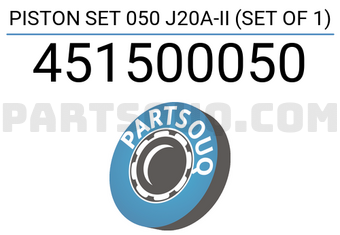 TEIKIN 451500050 PISTON SET 050 J20A-II (SET OF 1)