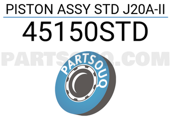 TEIKIN 45150STD PISTON SET STD J20A-II (SET OF 1)