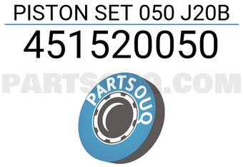TEIKIN 451520050 PISTON SET 050 J20B (SET OF 1)