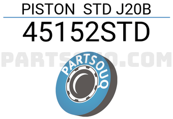 TEIKIN 45152STD PISTON SET STD J20B (SET OF 1)