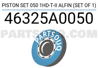 TEIKIN 46325A0050 PISTON SET 050 1HD-T-II ALFIN (SET OF 1)