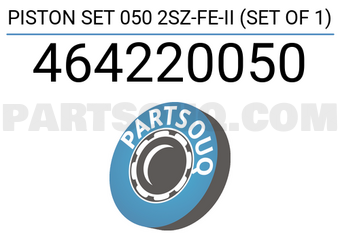 PISTON SUB-ASSY, W/PIN 1310123031 | Toyota Parts | PartSouq