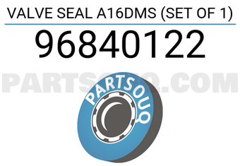 TEIKIN 96840122 VALVE SEAL A16DMS (SET OF 1)