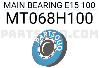 TEIKIN MT068H100 MAIN BEARING E15 100 (SET OF 1)