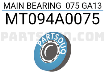 TEIKIN MT094A0075 MAIN BEARING 075 GA13 (SET OF 1)