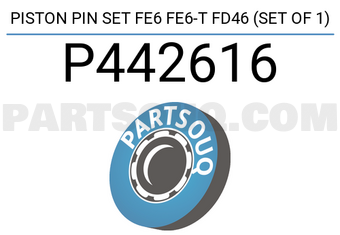 TEIKIN P442616 PISTON PIN SET FE6 FE6-T FD46 (SET OF 1)