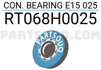 TEIKIN RT068H0025 CON. BEARING E15 025 (SET OF 1)
