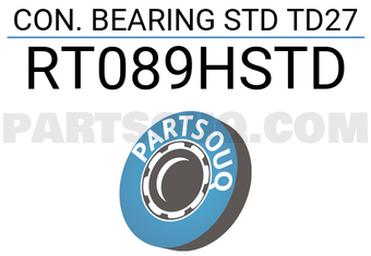 TEIKIN RT089HSTD CON. BEARING STD TD27 (SET OF 1)