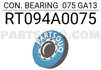 TEIKIN RT094A0075 CON. BEARING 075 GA13 (SET OF 1)