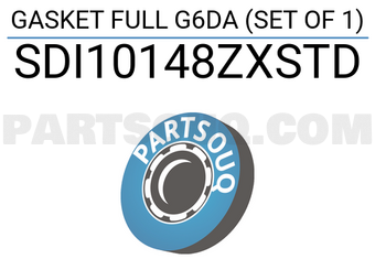 TEIKIN SDI10148ZXSTD GASKET FULL G6DA (SET OF 1)