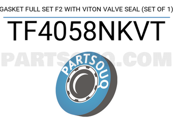 TEIKIN TF4058NKVT GASKET FULL SET F2 WITH VITON VALVE SEAL (SET OF 1)