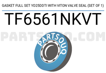 TEIKIN TF6561NKVT GASKET FULL SET YD25DDTI WITH VITON VALVE SEAL (SET OF 1)
