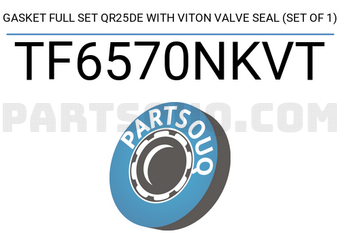 TEIKIN TF6570NKVT GASKET FULL SET QR25DE WITH VITON VALVE SEAL (SET OF 1)