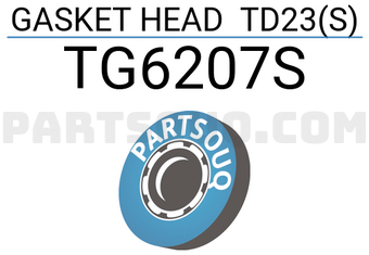 TEIKIN TG6207S GASKET HEAD TD23(S) (SET OF 1)