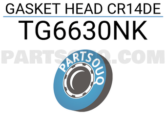 TEIKIN TG6630NK GASKET HEAD CR14DE (SET OF 1)