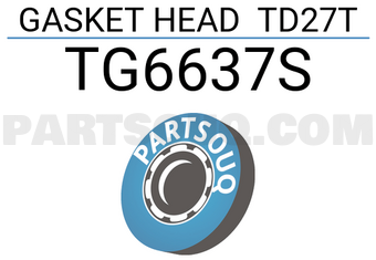 TEIKIN TG6637S GASKET HEAD TD27T (SET OF 1)