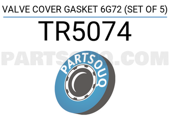 TEIKIN TR5074 VALVE COVER GASKET 6G72 (SET OF 5)