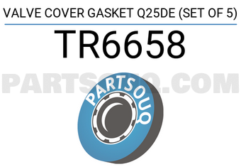 TEIKIN TR6658 VALVE COVER GASKET Q25DE (SET OF 5)