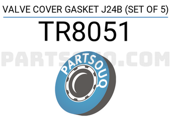TEIKIN TR8051 VALVE COVER GASKET J24B (SET OF 5)