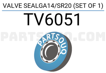 TEIKIN TV6051 VALVE SEALGA14/SR20 (SET OF 1)