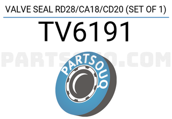 TEIKIN TV6191 VALVE SEAL RD28/CA18/CD20 (SET OF 1)