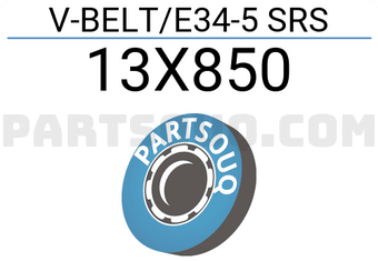 TOP DRIVE 13X850 V-BELT/E34-5 SRS
