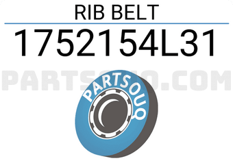 TOP DRIVE 1752154L31 RIB BELT
