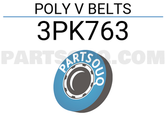 TOP DRIVE 3PK763 POLY V BELTS