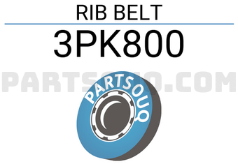TOP DRIVE 3PK800 RIB BELT