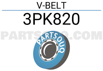 TOP DRIVE 3PK820 V-BELT