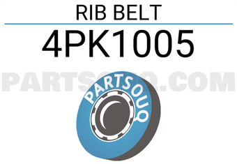 TOP DRIVE 4PK1005 RIB BELT